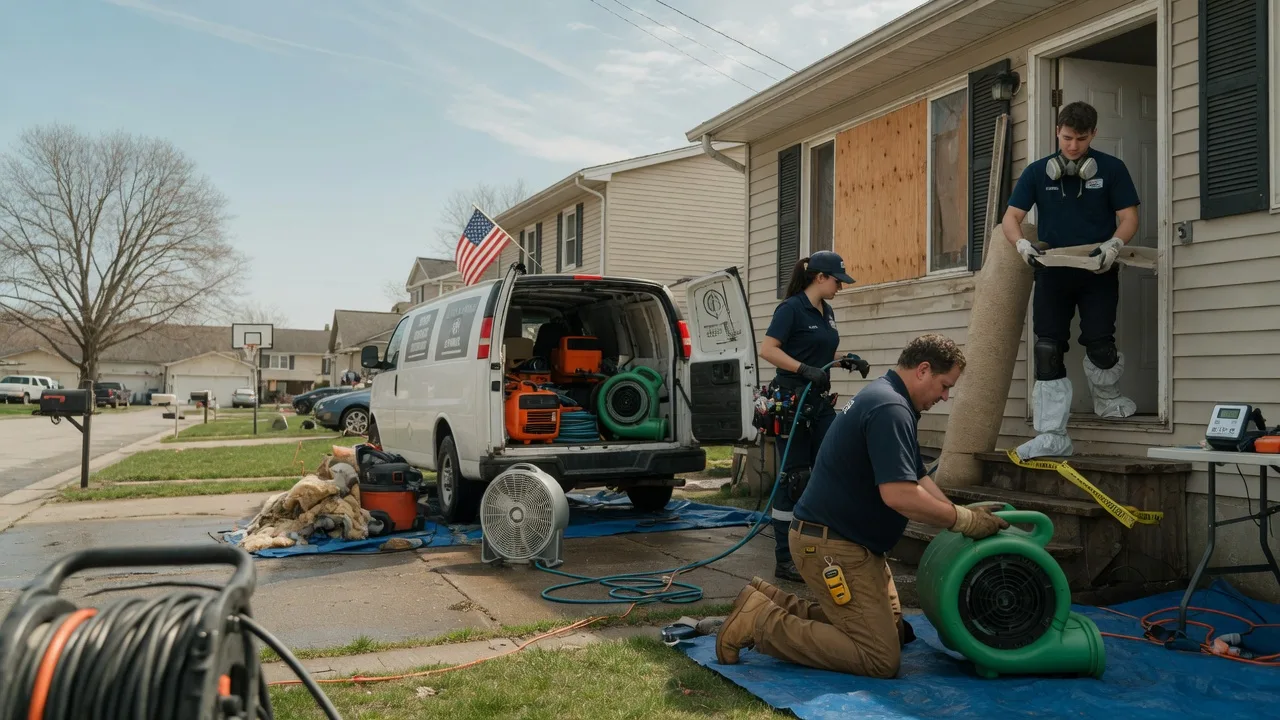 Water Damage Restoration in Blandon, PA near me
